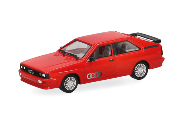 herpa Cars&Trucks 1/87  (プラスチック製) アウディ Ur クワトロ  トルネードレッド