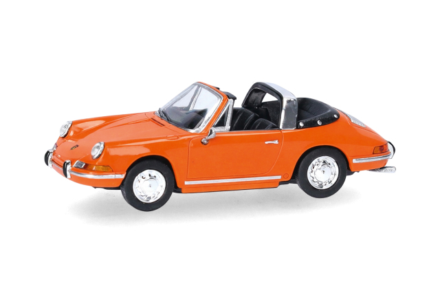 [予約]herpa Cars&Trucks 1/87 (プラスチック製) ポルシェ 911 タルガ オレンジ