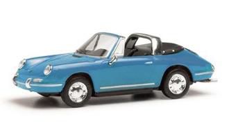 herpa Cars&Trucks 1/87 (プラスチック製) ポルシェ 911 タルガ パステルブルー