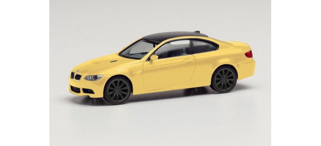 herpa Cars&Trucks 1/87 BMW M3 クーペ ダカールイエロー/ブラックリム