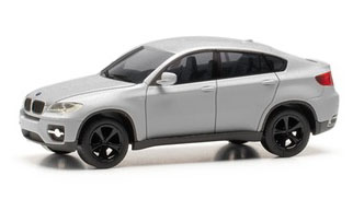 herpa Cars&Trucks 1/87 BMW X6 チタンマットシルバー