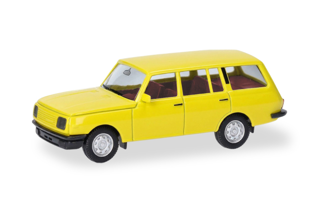 [予約]herpa Cars&Trucks 1/87 (プラスチック製) ヴァルトブルク 353 85 ツーリスト シトラスイエロー