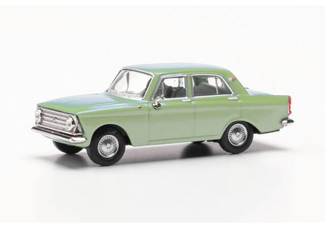 herpa Cars&Trucks 1/87 モスクヴィッチ 408 イエローグリーン