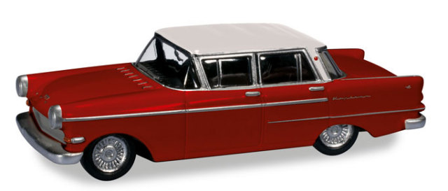 herpa Cars&Trucks 1/87 オペル・カピテーン ワインレッド/ホワイトwhite