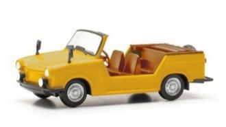 herpa Cars&Trucks 1/87 トラバント キューベル イエロー