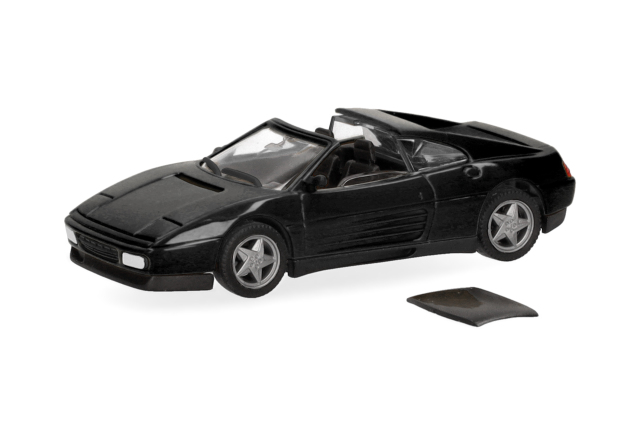 [予約]herpa Cars&Trucks 1/87 (プラスチック製) フェラーリ 348 ts  ネロ