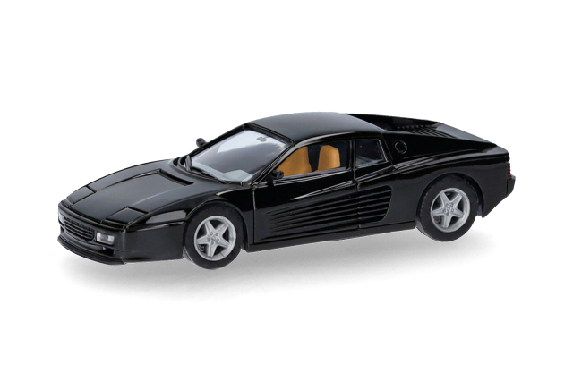 [予約]herpa Cars&Trucks 1/87 (プラスチック製) フェラーリ 512 TR ネロ (ボンネット開閉可)