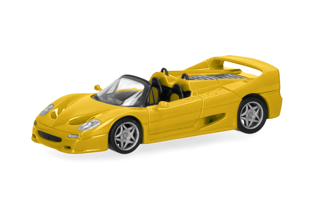herpa Cars&Trucks 1/87  (プラスチック製) フェラーリ F50 スパイダー  イエロー