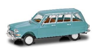 herpa Cars&Trucks 1/87 シトロエン AMI 6 ブレーク パステルターコイズ