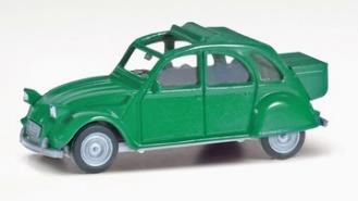 herpa Cars&Trucks 1/87 シトロエン 2 CV with Queue シグナルグリーン