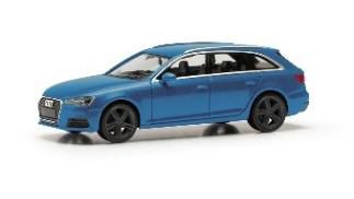 herpa Cars&Trucks 1/87 (プラスチック製) アウディ A4 アバント メタリックブルー