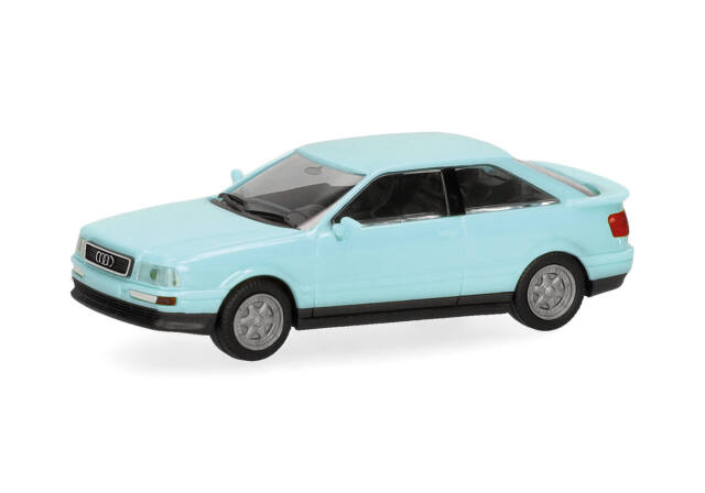 [予約]herpa Cars&Trucks 1/87 (プラスチック製) アウディ 90 クーペ ガルフブルー