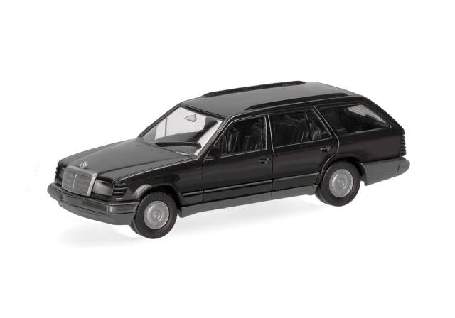 [予約]herpa Cars&Trucks 1/87 (プラスチック製) メルセデスベンツ EクラスTモデル W124 ブラック