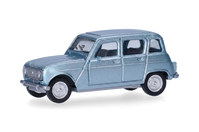[予約]herpa Cars&Trucks 1/87 (プラスチック製) ルノー R4 メタリックブルー