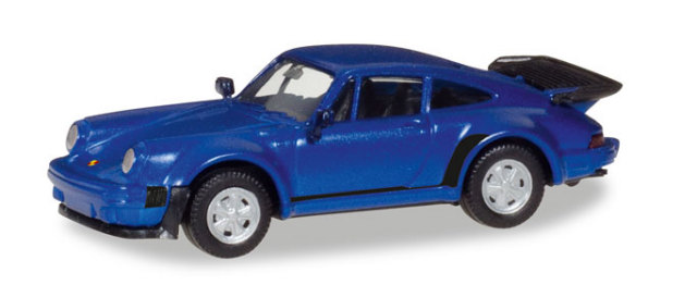 herpa Cars&Trucks 1/87 ポルシェ 911 Turbo ブルーメタリック