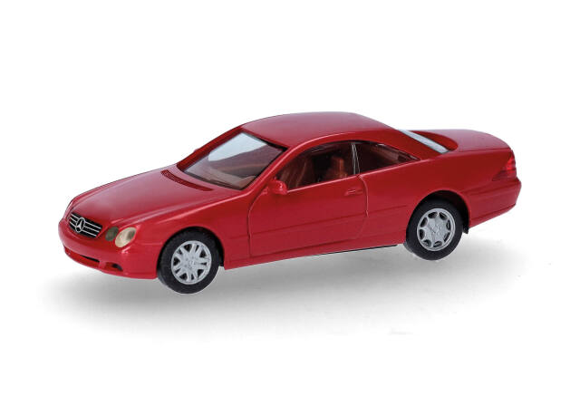 [予約]herpa Cars&Trucks 1/87 (プラスチック製) メルセデスベンツ CL クーペ チタニウムレッドメタリック