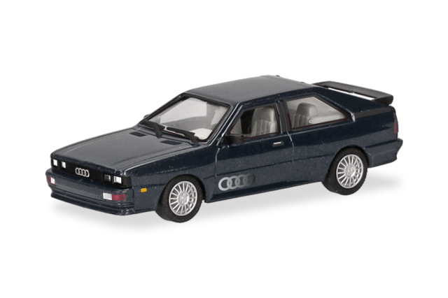 herpa Cars&Trucks 1/87  (プラスチック製) アウディ Ur クワトロ  アマゾナスブルーメタリック