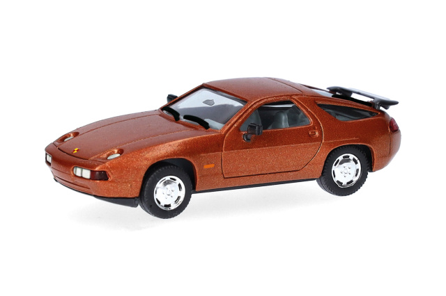 [予約]herpa Cars&Trucks 1/87 (プラスチック製) ポルシェ 928 S4 コニャックブラウンメタリック