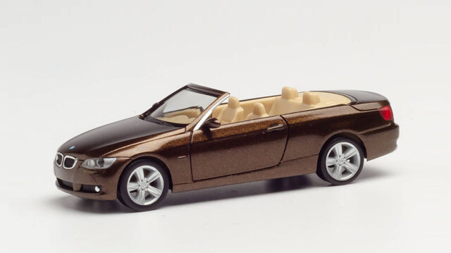 herpa Cars&Trucks 1/87 BMW 3 カブリオレ ブラウンメタリック