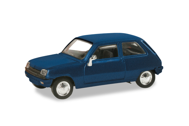 [予約]herpa Cars&Trucks 1/87  (プラスチック製) ルノー R5  ブルーメタリック