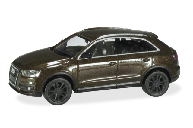 [予約]herpa Cars&Trucks 1/87 (プラスチック製) アウディ Q3 ディストリクトグリーン