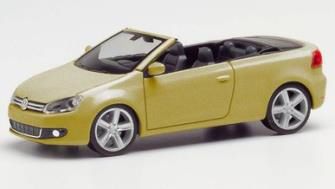 herpa Cars&Trucks 1/87 フォルクスワーゲン ゴルフ カブリオレ ゴールドメタリック