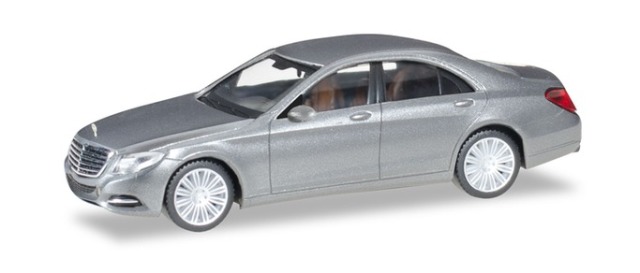 herpa Cars&Trucks 1/87 メルセデスベンツ S-class シルバーメタリック