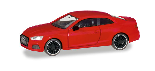 herpa Cars&Trucks 1/87 アウディ A5 クーオペ"Black Edition" レッドメタリック