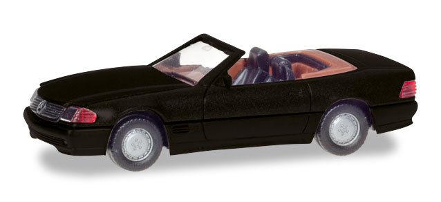 herpa Cars&Trucks 1/87 メルセデスベンツ 500 SL(R129) ブラックメタリック