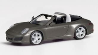 herpa Cars&Trucks 1/87 ポルシェ 911タルガ 4 グレーメタリック