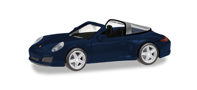 herpa Cars&Trucks 1/87 ポルシェ 911 タルガ4ブルーメタリック
