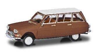 herpa Cars&Trucks 1/87 シトロエン AMI 6 ブレーク ブラウン/ルーフホワイト