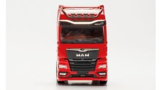herpa Cars&Trucks 1/87 MAN TGX用 サンバイザー, ランプブラケット ブラック (4個)