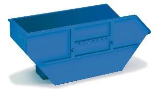 herpa Cars&Trucks 1/87 スキップトレイ 7㎥ AK12用 ブルー（2個）