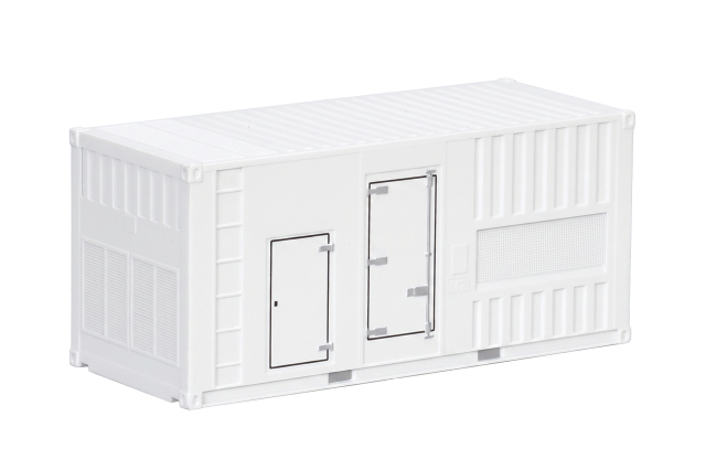 [予約]herpa Cars&Trucks 1/87 (プラスチック製) コンテナジェネレーター  ホワイト(2個入)