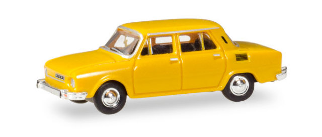 herpa Cars&Trucks 1/120 シュコダ 110 L イエロー
