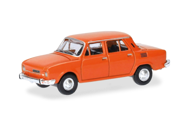 [予約]herpa Cars&Trucks 1/87 (プラスチック製) TT シュコダ 110L シグナルオレンジ