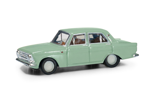 [予約]herpa Cars&Trucks 1/87 (プラスチック製) モスクヴィッチ 408 ペールグリーン
