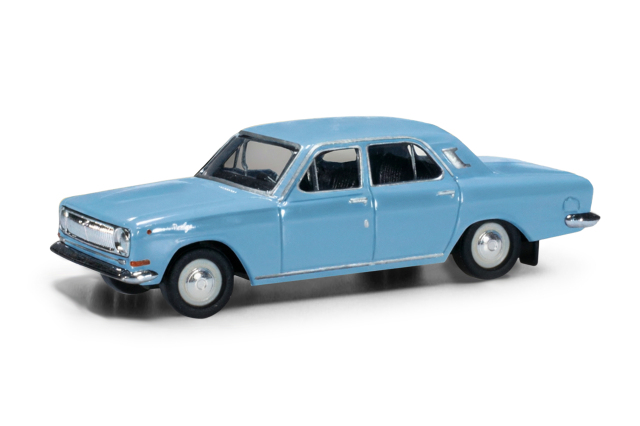 [予約]herpa Cars&Trucks 1/87 (プラスチック製) ヴォルガ M24 パステルブルー