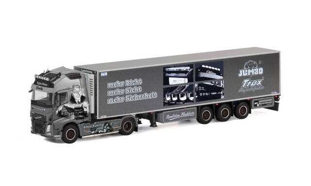 herpa Cars&Trucks 1/50 ボルボ FH Gl. XL 冷蔵ボックスセミトレーラー  "Raddatz Jork" 