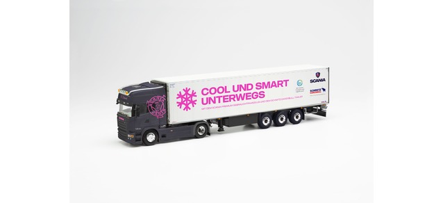 herpa Cars&Trucks 1/50 スカニア R 13 TL 冷蔵セミトレーラー ?Christina Scheib“ 
