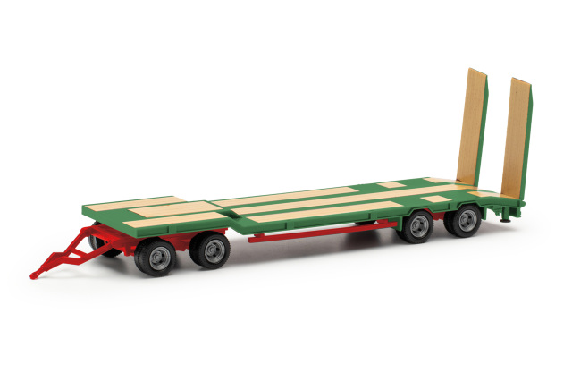 herpa Cars&Trucks 1/87  (プラスチック製) ゴールドホッファー  TU4トレーラー パールグリーン