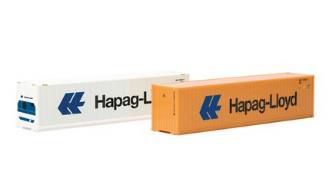 herpa Cars&Trucks 1/87 コンテナ セット 2 x 40 ft. “Hapag Lloyd”