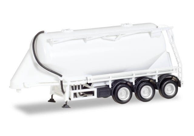 herpa Cars&Trucks 1/87 (プラスチック製) Feldbinder バルクサイロセミトレーラー 35m³ 3軸 ホワイト