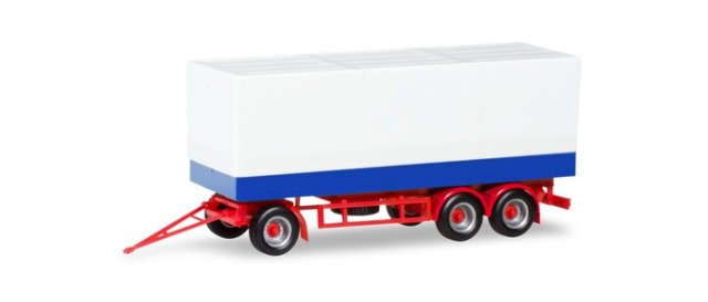 herpa Cars&Trucks 1/87 キャンバストラック 3-axle 無装飾