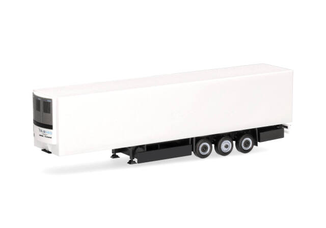 herpa Cars&Trucks 1/87 (プラスチック製) クローネ Eトレーラー 冷蔵トレーラー 3軸 ホワイト