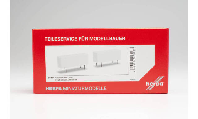 herpa Cars&Trucks 1/87 7,82m swap case シャーシ