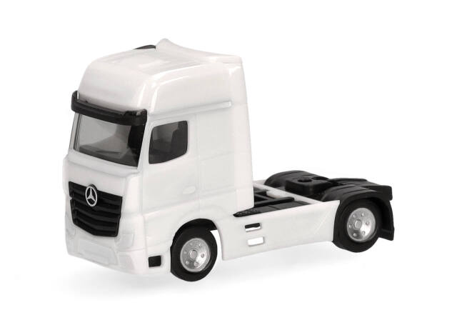herpa Cars&Trucks 1/160 (プラスチック製) メルセデスベンツ アクトロスギガスペース リジッドトラクター 2軸ホワイト (2個)