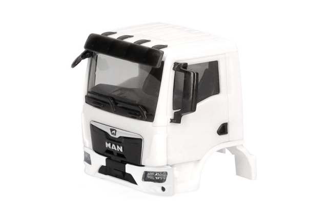 herpa Cars&Trucks 1/87  (プラスチック製) MAN TGL CC キャビン  ホワイト(2個)
