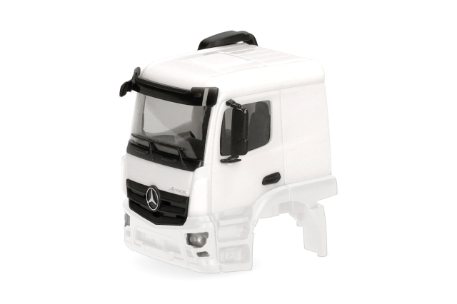 [予約]herpa Cars&Trucks 1/87 (プラスチック製) メルセデスベンツ アクトロス クラシックスペース キャビン ホワイト (2個)